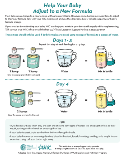 Help Your Baby Adjust to a New Formula (Bilingual) 