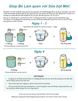 Help Your Baby Adjust to a New Formula (Vietnamese) 