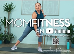 Mom Fitness YouTube Promo Card (Eng &amp; Span) - 13-06-16718