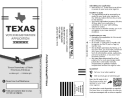 Voter Registration Card 