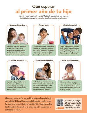 What to Expect: Your 1-Year-Old Child (Spanish) 