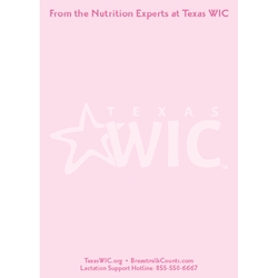 Pink WIC Note Pads 