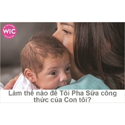 How Do I Mix My Babys Formula (Vietnamese) 