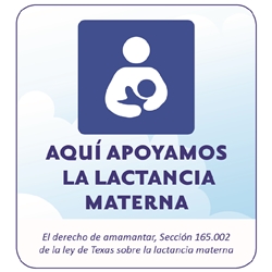 Breastfeeding Welcome Here (Spanish) 