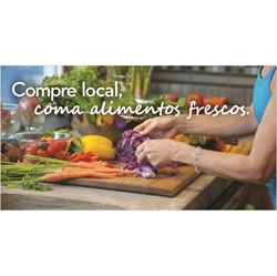 Shop Local, Eat Fresh (Spanish) 