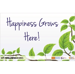 Happiness Grows Here Banner 