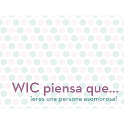 WIC Thank You Card (Spanish) 