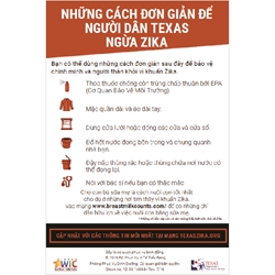 Simple Steps For Texans To Prevent Zika (Vietnamese) 