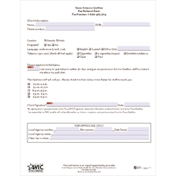 Texas Tobacco Quitline Referral Form 