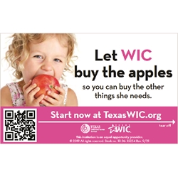 Let WIC Buy - Apples Tear Off Pads 