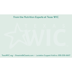 Teal WIC Sticky Note Pads 