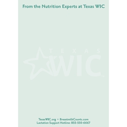 Teal WIC Note Pads 