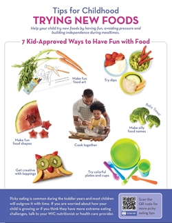 Tips For Childhood Trying New Foods 