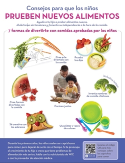 Tips For Childhood Trying New Foods (Spanish) 