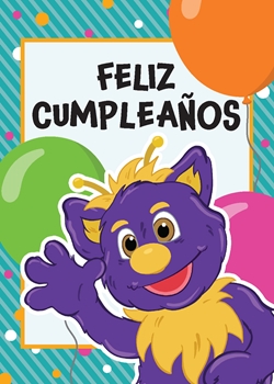 Zobey Birthday Card (Spanish) 