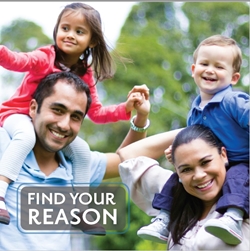 Find Your Reason - A Smoke-Free Life Starts Here (Blue card - Children) 