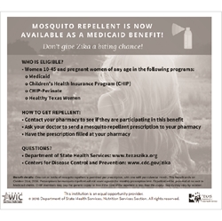 Mosquito Repellent Is Now Available As A Medicaid 